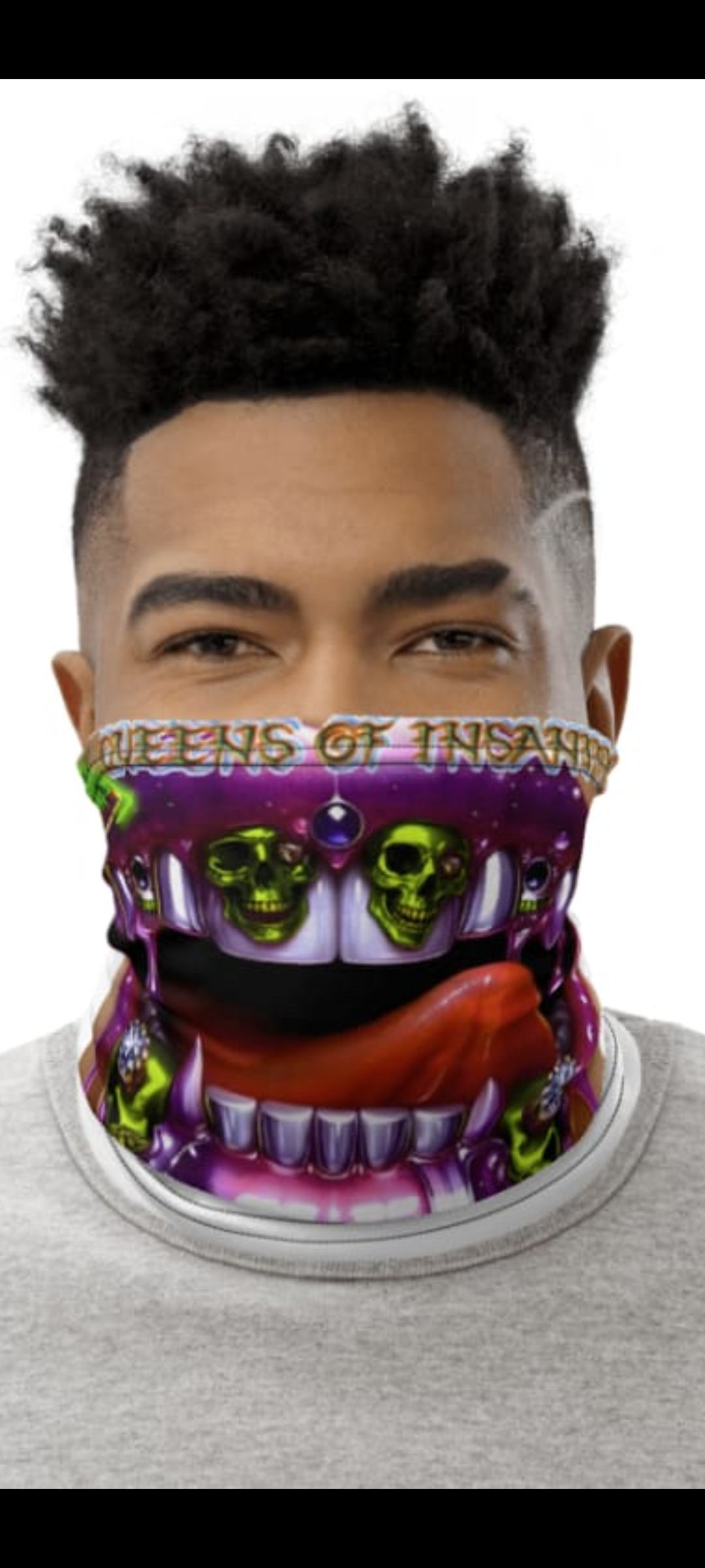 Queens Of Insanity - Delicious - Neck Gaiter