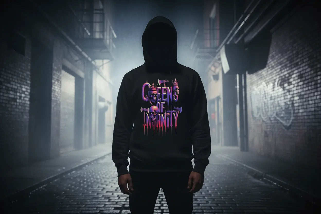 Black sweatshirt lifestyle