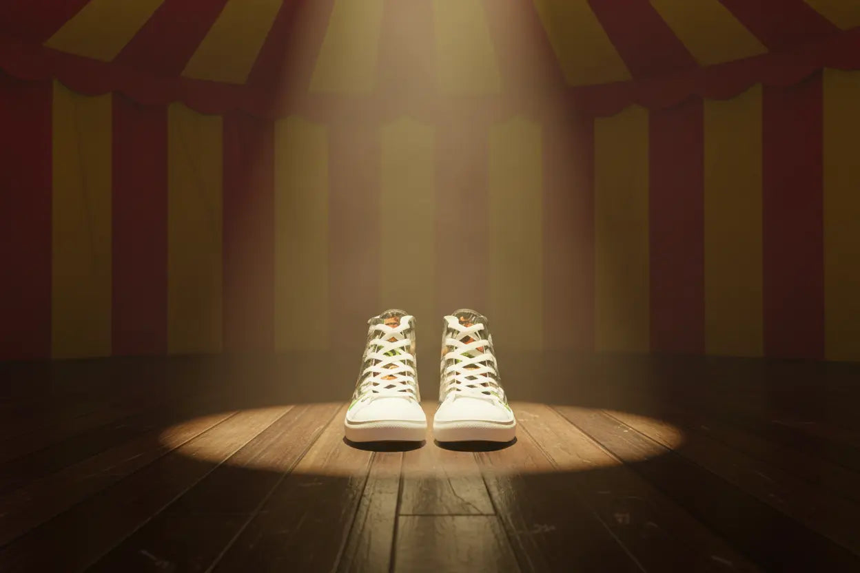 Front angle circus mockup