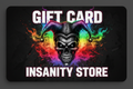 Insanity Store Gift Card with Joker Skull