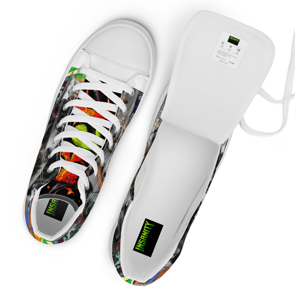 Insanity Circuss High Top Canvas Shoes Insanity Store