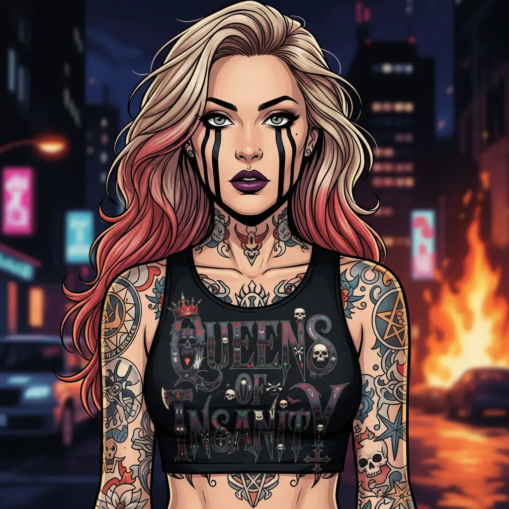 Queens of Insanity Cellshade Style Accurate