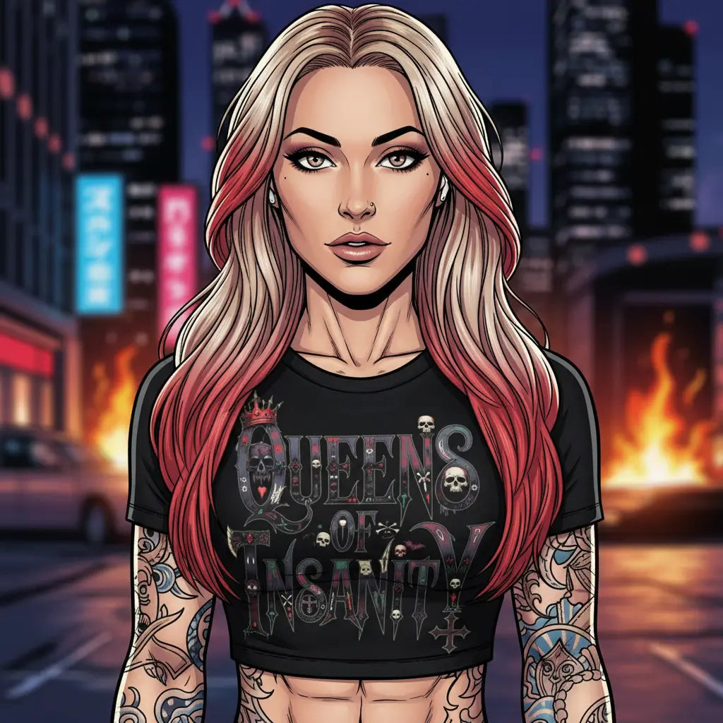 Queens of Insanity Cellshade Style